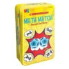 University Games Scholastic Math Match Dice And Card Game 1 University Games Scholastic Math Match Dice And Card Game -Board Games Shop 00707TIN MathMatchTin LR