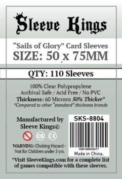 Sleeve Kings 8804 Sails Of Glory50mm X 75mm (110)