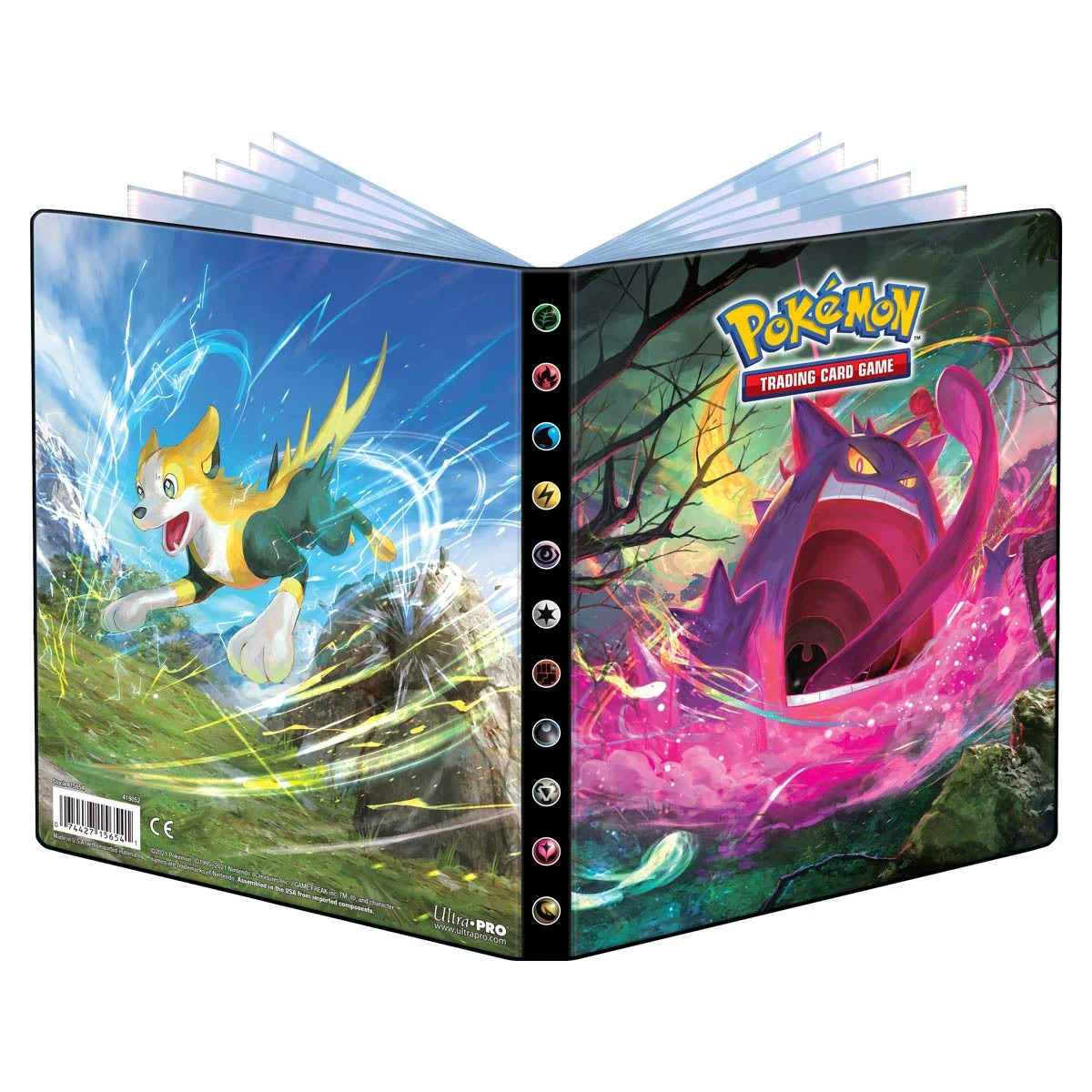 Ultra PRO Binder 4 Pocket Pokemon Sword And Shield VIII 3 Ultra PRO Binder 4 Pocket Pokemon Sword And Shield VIII