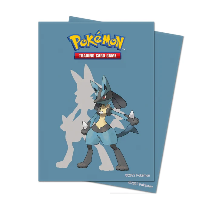 Ultra PRO Pokemon Card Protectors Lucario (65) 3 Ultra PRO Pokemon Card Protectors Lucario (65)