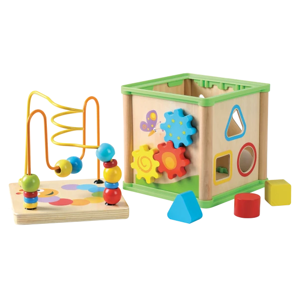 Little Moppet 5-IN-1 Activity Cube 4 Little Moppet 5-IN-1 Activity Cube - Image 2