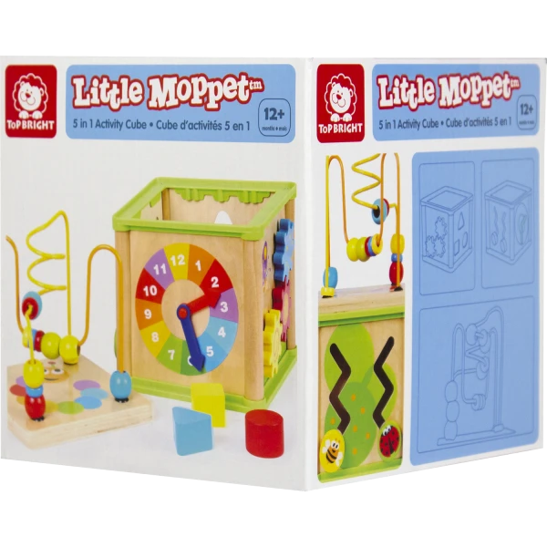 Little Moppet 5-IN-1 Activity Cube 3 Little Moppet 5-IN-1 Activity Cube