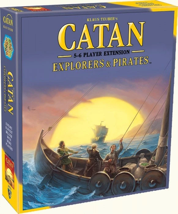 Mayfair Games Catan Explorers & Pirates 5-6 Player Extension 3 Mayfair Games Catan Explorers & Pirates 5-6 Player Extension