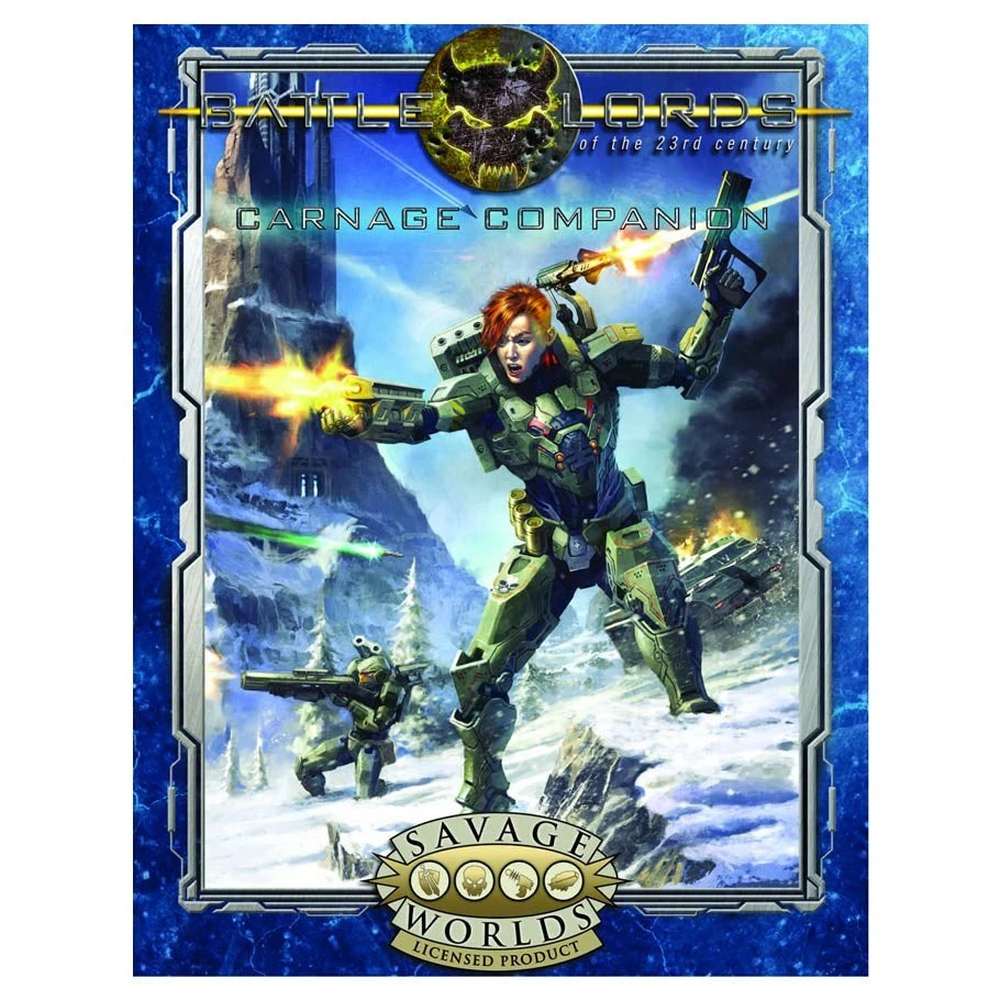 Savage Worlds RPG Battlelords Of The 23rd Century Carnage Companion 3 Savage Worlds RPG Battlelords Of The 23rd Century Carnage Companion