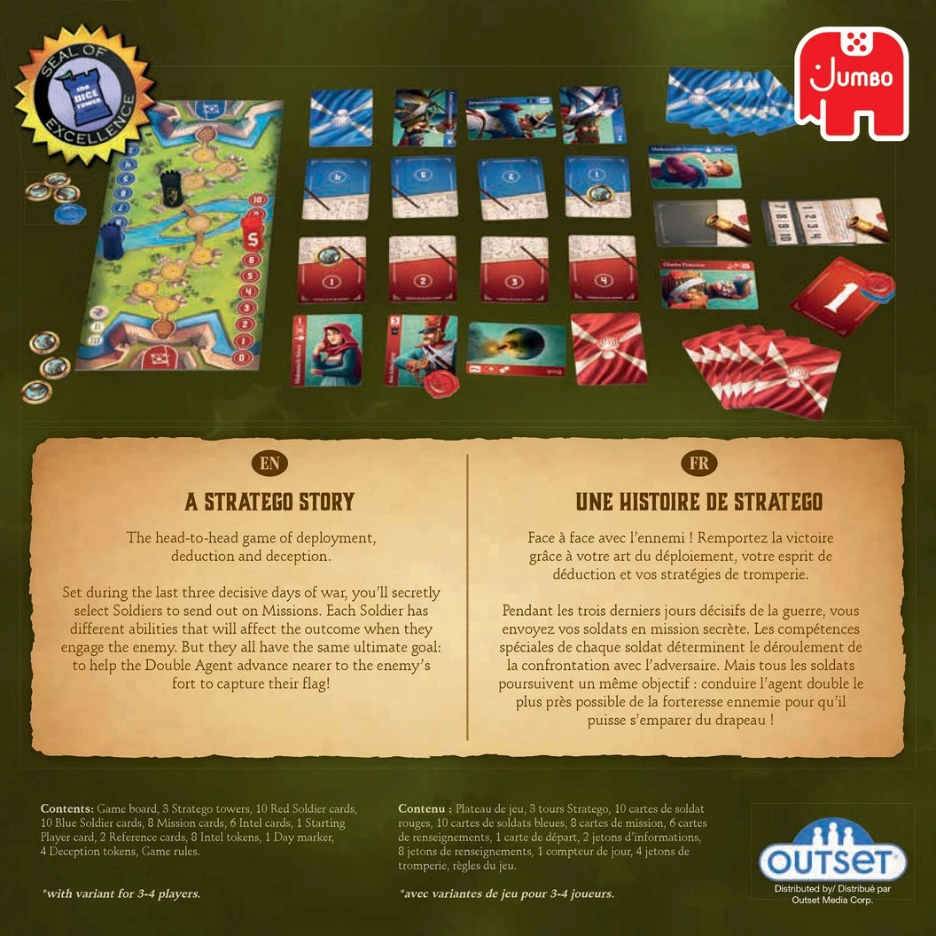 Stratego Spies & Lies Board Game (Bilingual) 4 Stratego Spies & Lies Board Game (Bilingual) - Image 2