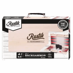 Rustik Deluxe Backgammon Wood Case