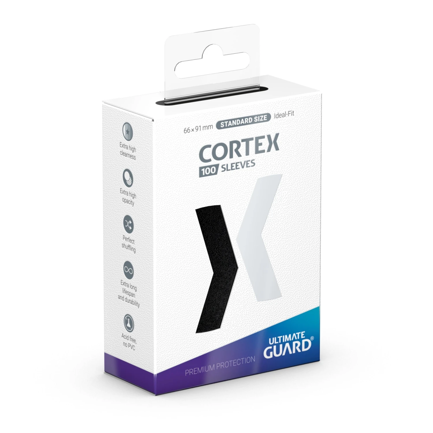 Ultimate Guard Cortex Deck Protectors Standard Ideal-Fit Matte 100ct 3 Ultimate Guard Cortex Deck Protectors Standard Ideal-Fit Matte 100ct