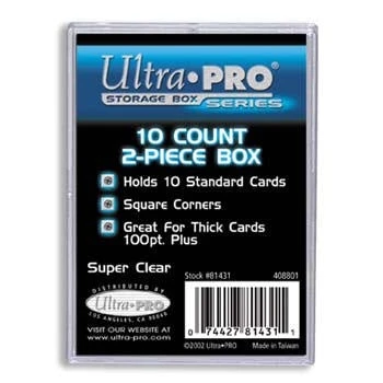 Ultra PRO Card Box Acrylic 10Qty 3 Ultra PRO Card Box Acrylic 10Qty