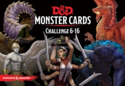 Dungeons And Dragons 5th Edition Monster Cards Challenge Level 06 - 16