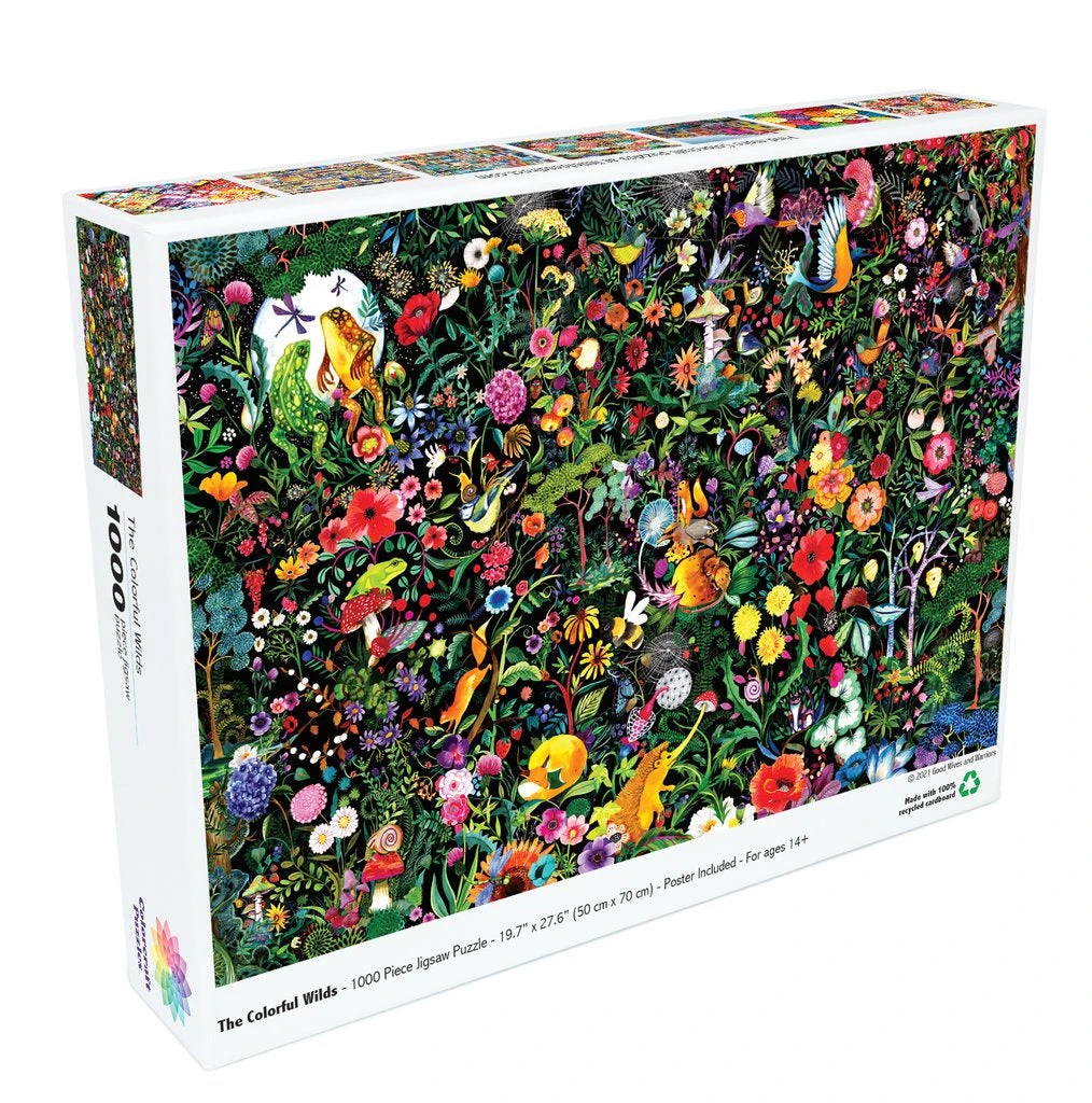 Puzzle 1000 The Colorful Wilds 3 Puzzle 1000 The Colorful Wilds