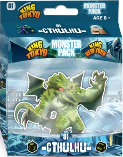 Iello King Of New York | Tokyo Monster Pack 01 Cthulhu