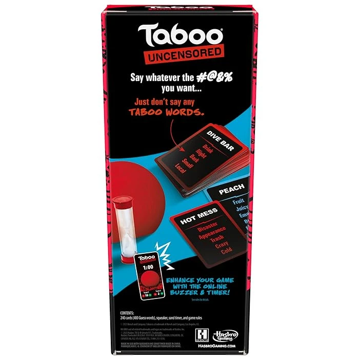 Hasbro Taboo Uncensored 4 Hasbro Taboo Uncensored - Image 2