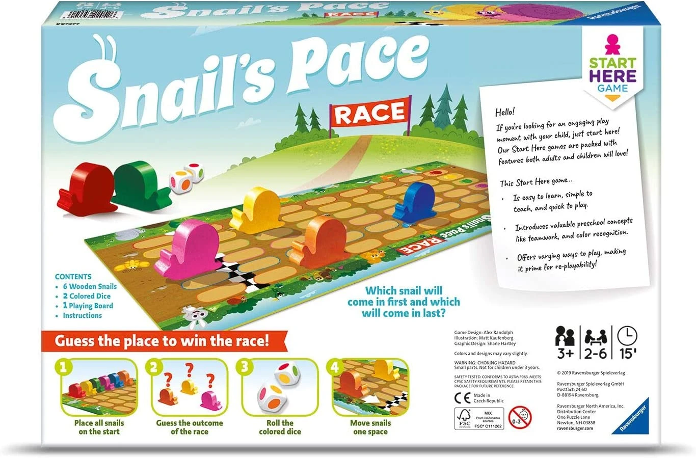 Ravensburger Snail's Pace Race 4 Ravensburger Snail's Pace Race - Image 2