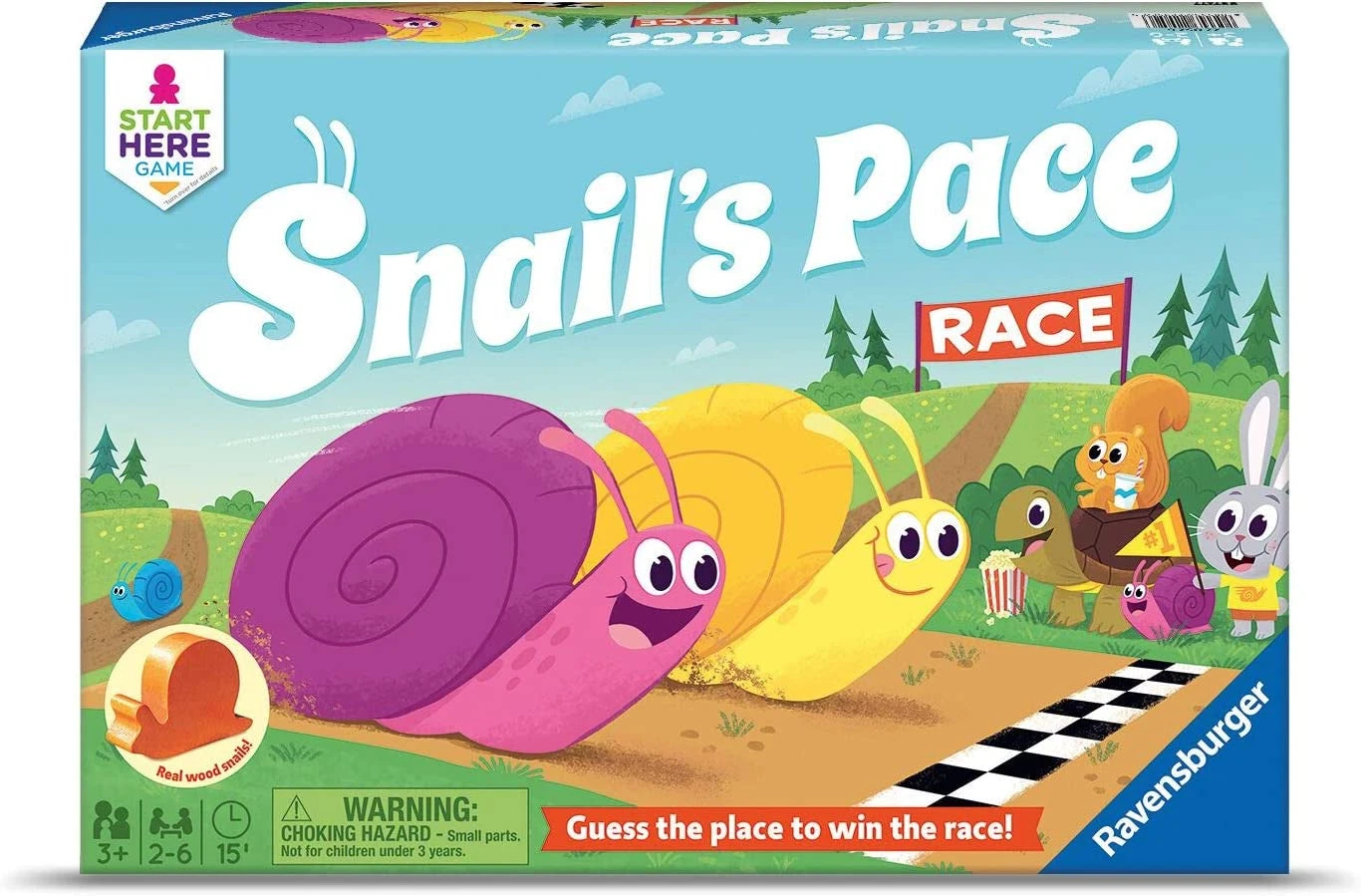 Ravensburger Snail's Pace Race 3 Ravensburger Snail's Pace Race