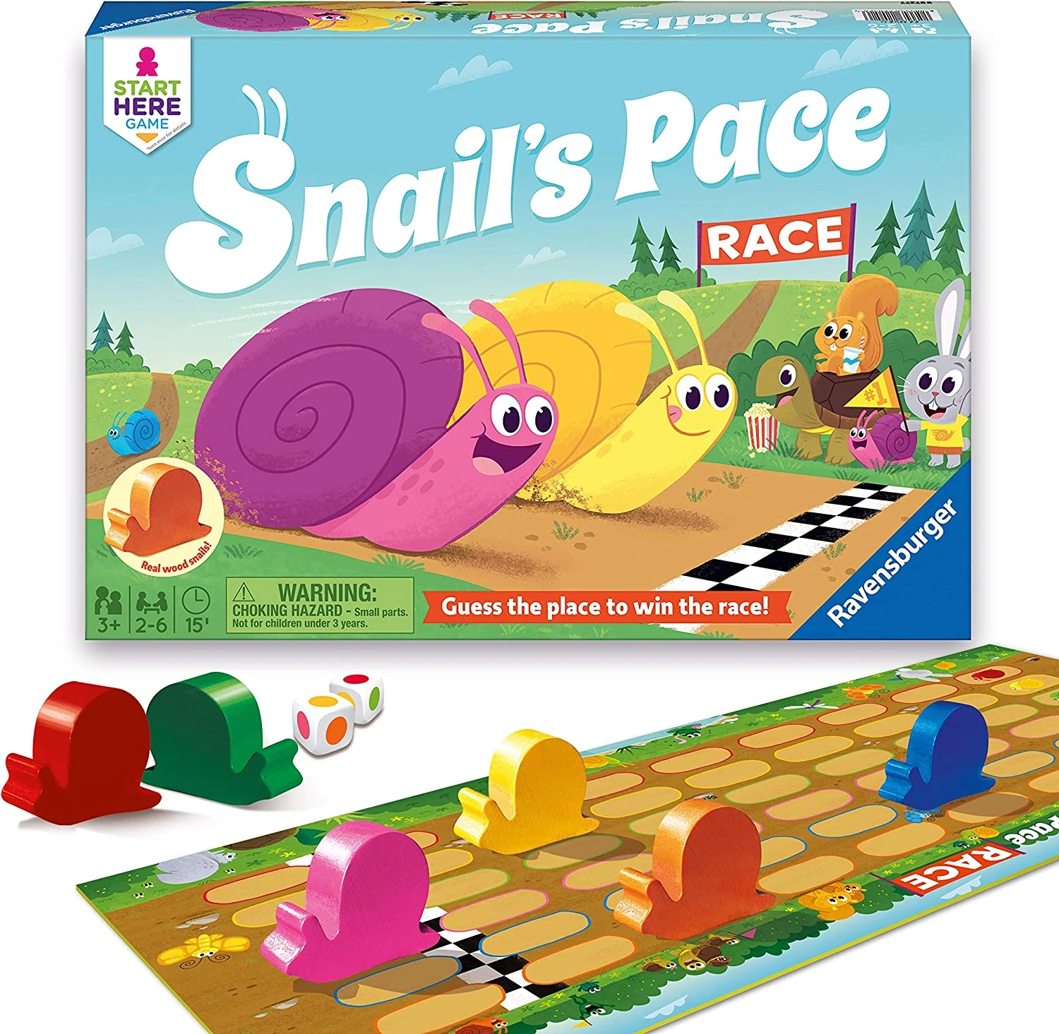 Ravensburger Snail's Pace Race 5 Ravensburger Snail's Pace Race - Image 3