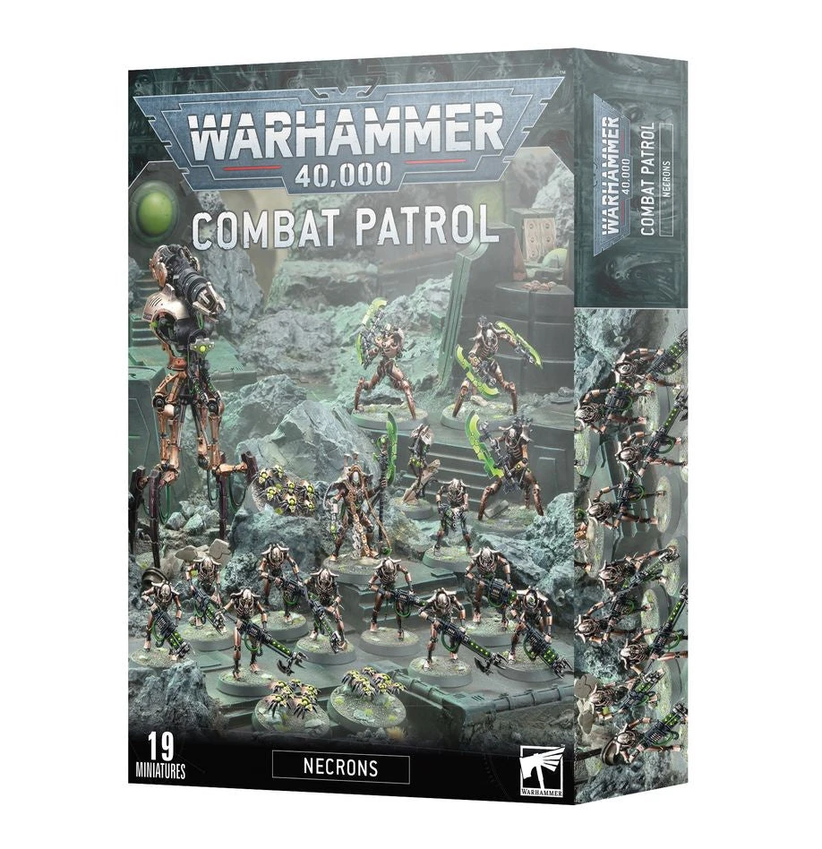 Games Workshop Warhammer 40K Xenos Necrons Combat Patrol 10th Edition 3 Games Workshop Warhammer 40K Xenos Necrons Combat Patrol 10th Edition