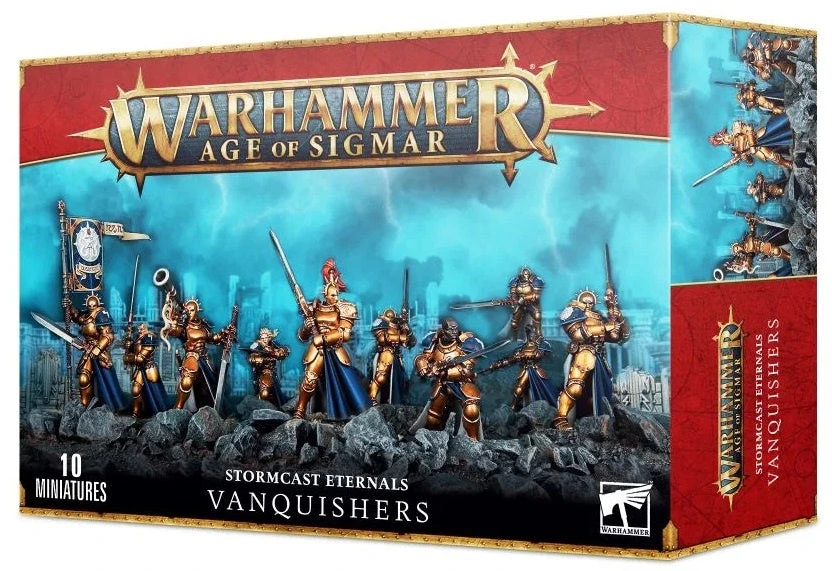 Games Workshop Warhammer AoS Order Stormcast Eternals Vanquishers 3 Games Workshop Warhammer AoS Order Stormcast Eternals Vanquishers