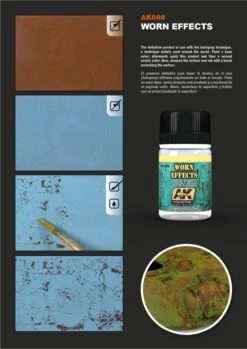 AK Interactive Worn Effects Acrylic Fluid -Board Games Shop AK088 TS2