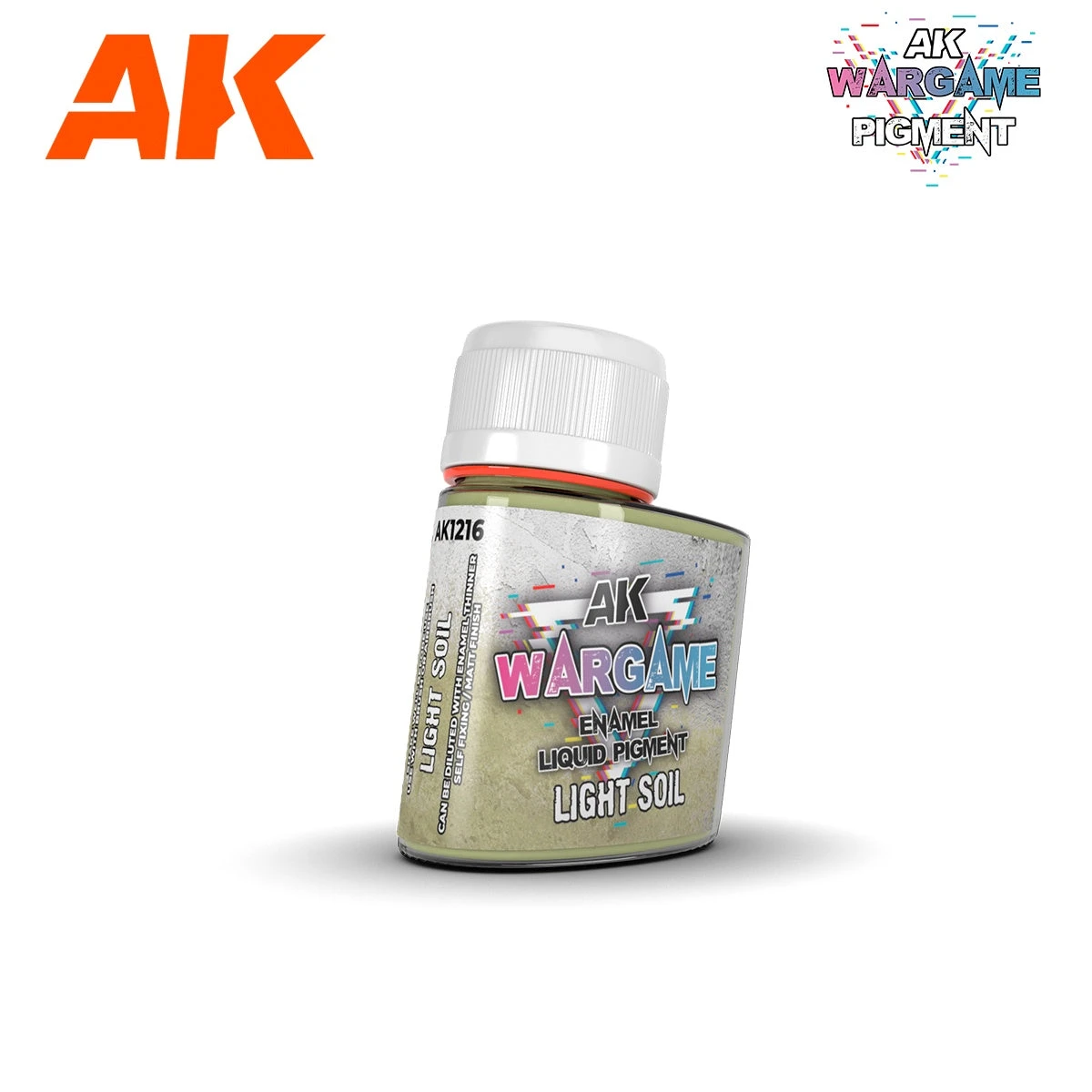 AK Interactive Wargame Enamel Liquid Pigments Light Soil (35ml) 3 AK Interactive Wargame Enamel Liquid Pigments Light Soil (35ml)