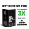 Chess Set Best Chess Set Ever 3X (Black/Green) -Board Games Shop BestChessSetEverBlack 3 590x c90bdb73 ff56 4895 b18d 4a233b021af7