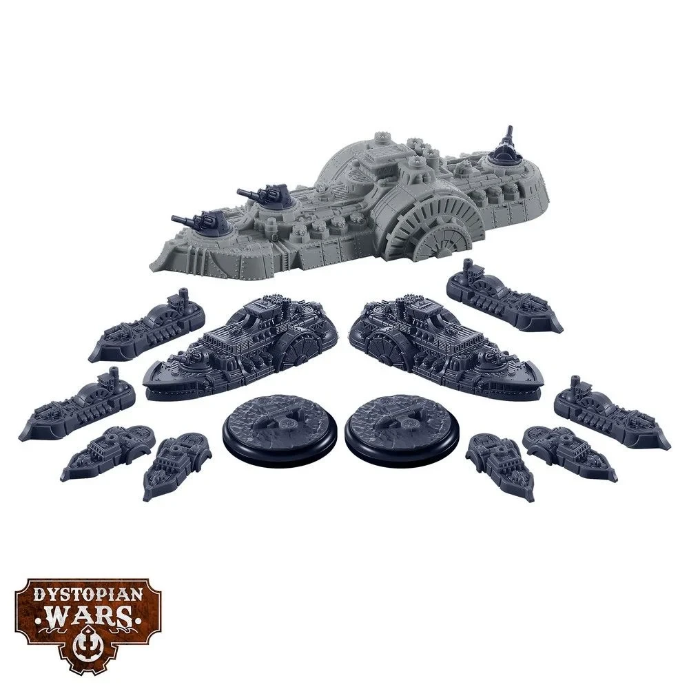 Dystopian Wars The Union Or The Latin Alliance Columbia Battlefleet 4 Dystopian Wars The Union Or The Latin Alliance Columbia Battlefleet - Image 2
