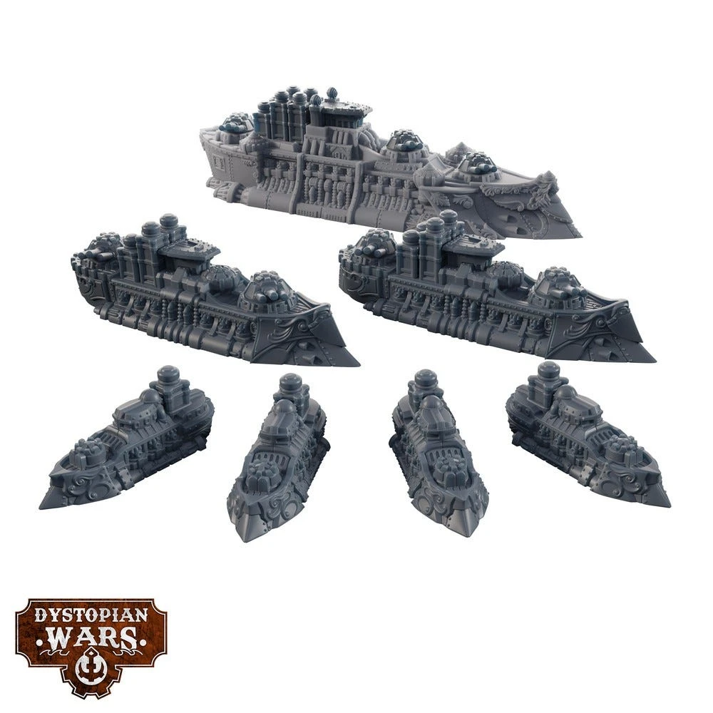 Dystopian Wars The Crown Inviolate Britannia Battlefleet 4 Dystopian Wars The Crown Inviolate Britannia Battlefleet - Image 2