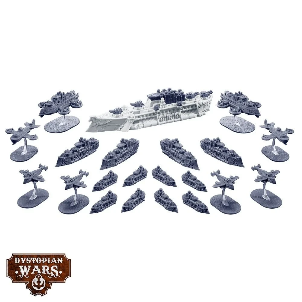 Dystopian Wars The Crown Inviolate Gloriana Battlefleet 4 Dystopian Wars The Crown Inviolate Gloriana Battlefleet - Image 2