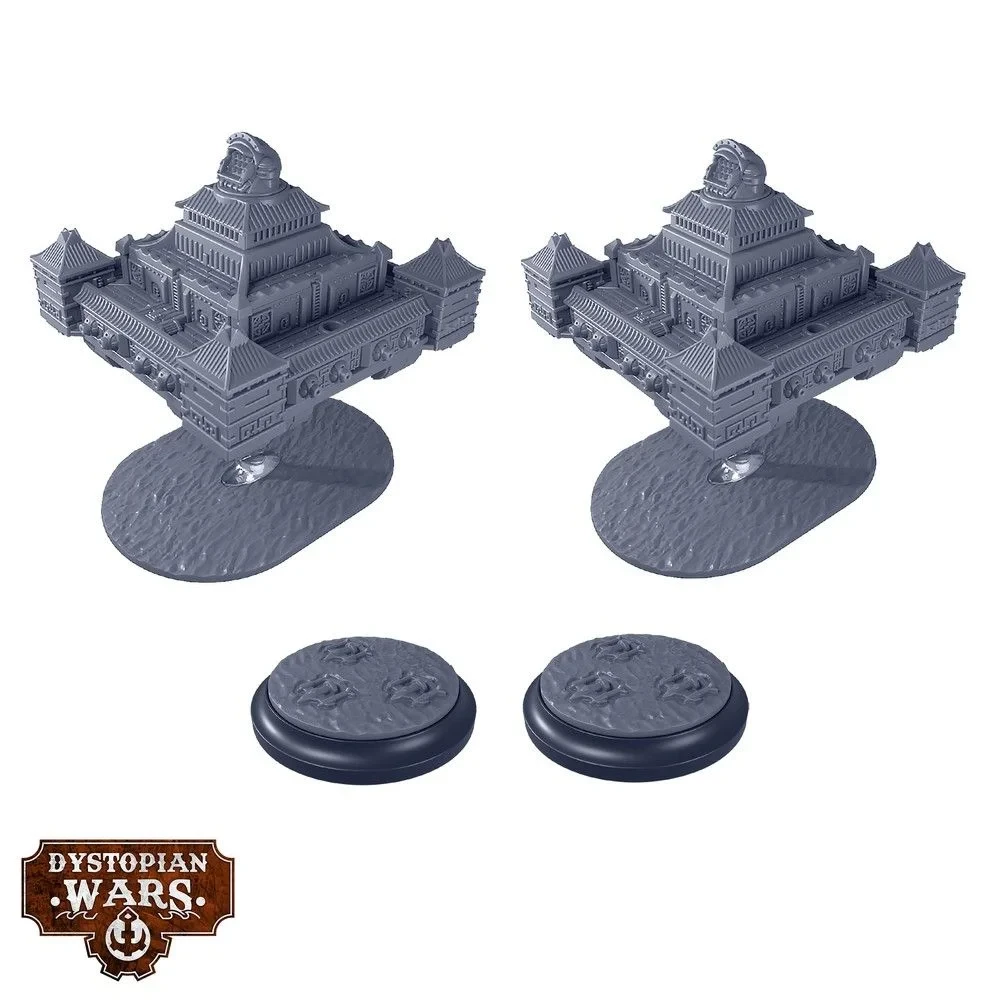 Dystopian Wars The Celestian Empire Sky Bastion Squadrons 4 Dystopian Wars The Celestian Empire Sky Bastion Squadrons - Image 2