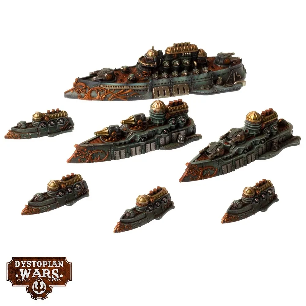 Dystopian Wars The Latin Alliance Oriflamme Battlefleet 4 Dystopian Wars The Latin Alliance Oriflamme Battlefleet - Image 2