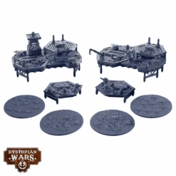 Dystopian Wars Sturginium Platforms & Objectives (Terrain) -Board Games Shop DWA990027 gal img 01 0409