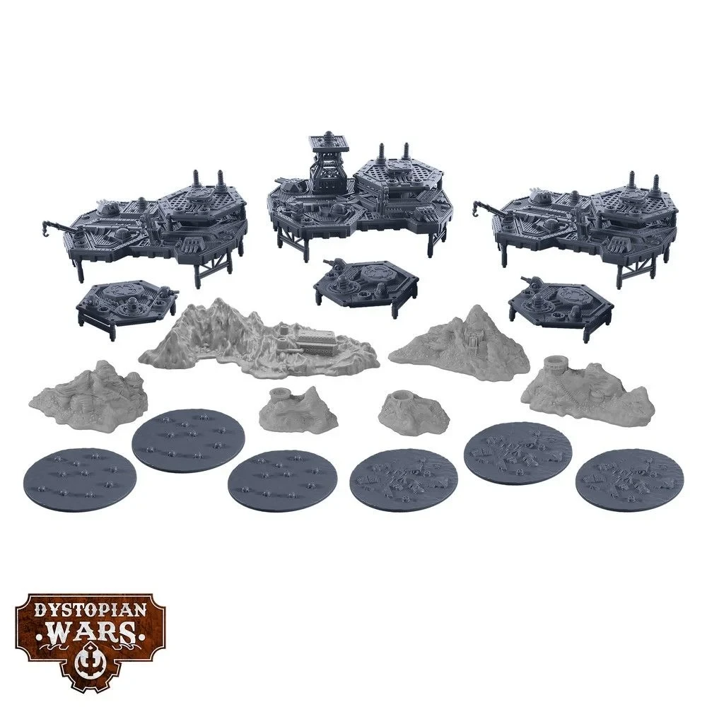 Dystopian Wars Campaign Set Cyclone Of Shadows 4 Dystopian Wars Campaign Set Cyclone Of Shadows - Image 2