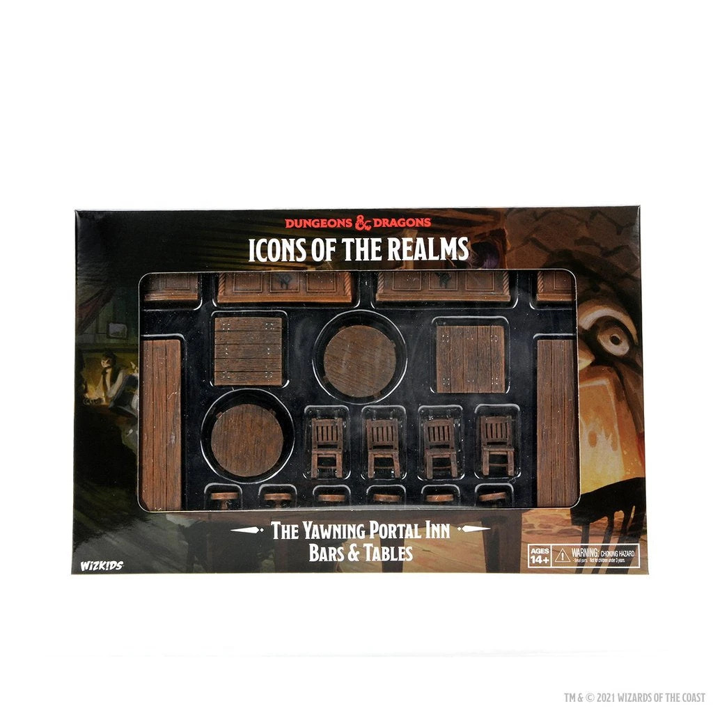 Dungeons And Dragons Fantasy Miniatures Icons Of The Realms Miniatures The Yawning Portal InnBars & Tables 3 Dungeons And Dragons Fantasy Miniatures Icons Of The Realms Miniatures The Yawning Portal InnBars & Tables