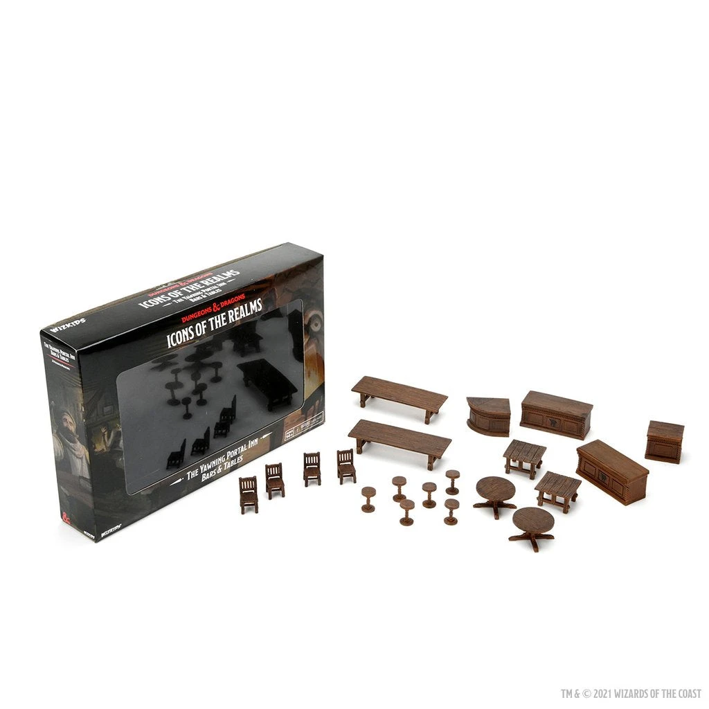 Dungeons And Dragons Fantasy Miniatures Icons Of The Realms Miniatures The Yawning Portal InnBars & Tables 4 Dungeons And Dragons Fantasy Miniatures Icons Of The Realms Miniatures The Yawning Portal InnBars & Tables - Image 2