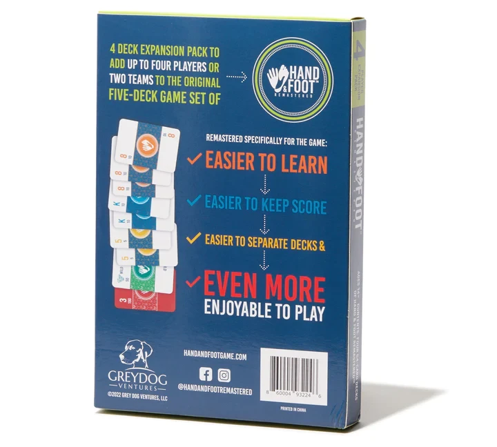 Hand & Foot Remastered 4 Player Expansion Pack 4 Hand & Foot Remastered 4 Player Expansion Pack - Image 2