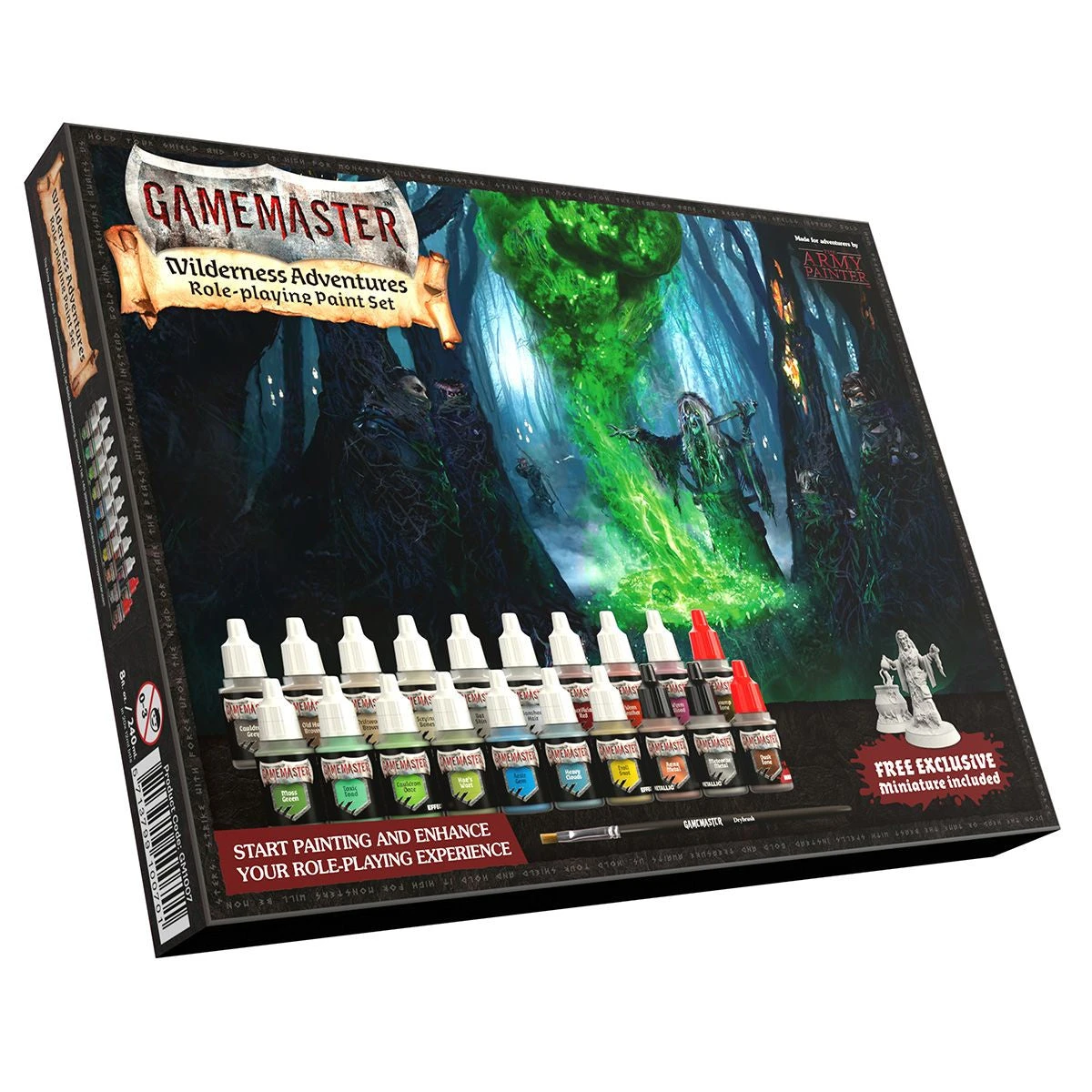 Army Painter Gamemaster Wilderness Adventures Paint Set 3 Army Painter Gamemaster Wilderness Adventures Paint Set