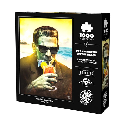 Puzzle 1000 Frankenstein On The Beach 3 Puzzle 1000 Frankenstein On The Beach