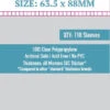 Sleeve Kings 8810 Standard (TCG) 63.5mm X 88mm (110) 2 Sleeve Kings 8810 Standard (TCG) 63.5mm X 88mm (110) -Board Games Shop SKS 8810
