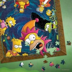 Puzzle 1000 The Simpsons Treehouse Of Horror “Happy Haunting” 7 Puzzle 1000 The Simpsons Treehouse Of Horror “Happy Haunting” -Board Games Shop Simpsons THOH Happy Haunting 1k PZ puzzle w pieces