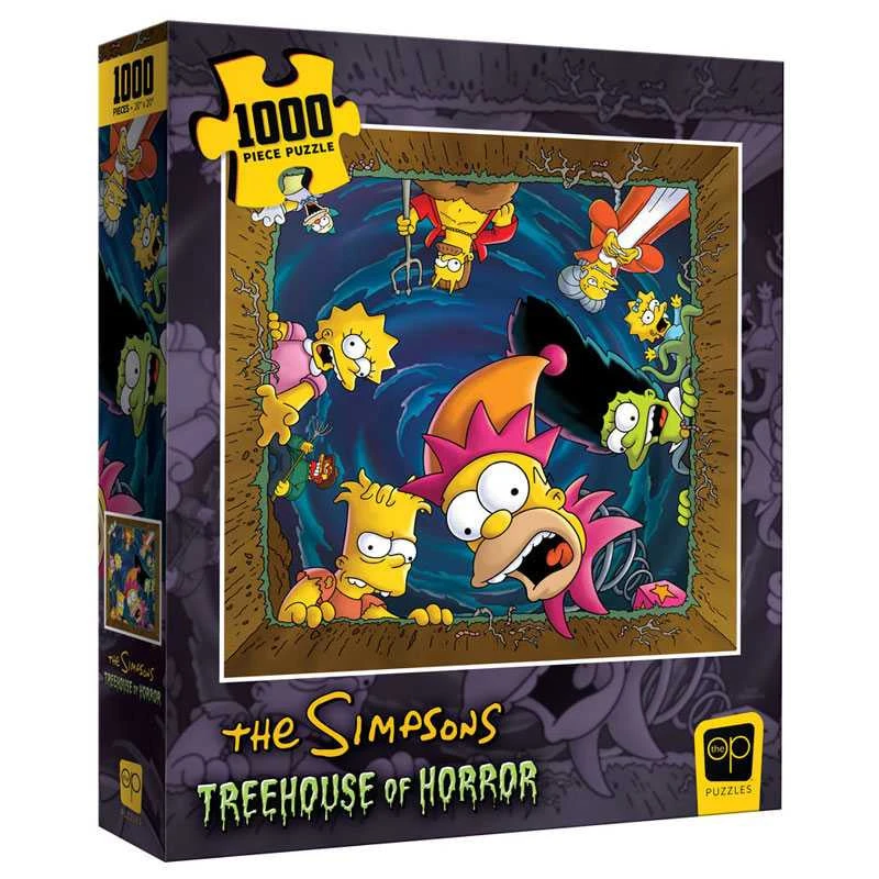 Puzzle 1000 The Simpsons Treehouse Of Horror “Happy Haunting” 3 Puzzle 1000 The Simpsons Treehouse Of Horror “Happy Haunting”