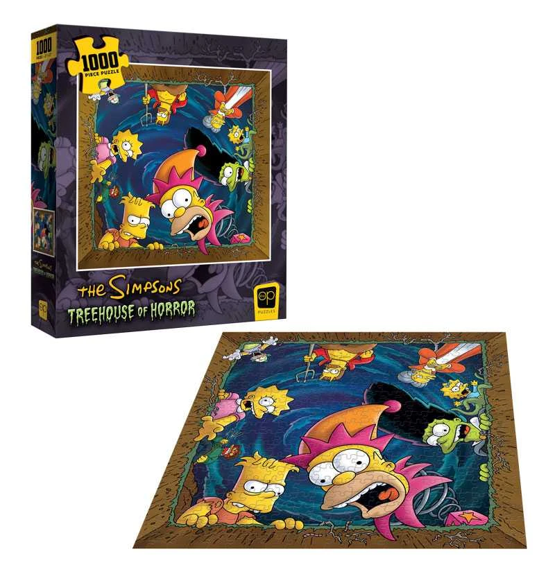 Puzzle 1000 The Simpsons Treehouse Of Horror “Happy Haunting” 4 Puzzle 1000 The Simpsons Treehouse Of Horror “Happy Haunting” - Image 2