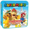 Checkers And Tic Tac Toe Combo Set Super Mario Vs Bowser -Board Games Shop Super Mario chk ttt 3dtt web