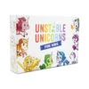 Unstable Unicorns For Kids 1 Unstable Unicorns For Kids -Board Games Shop UU Kids Site Comp Front of Box Angled 1000x1000 1