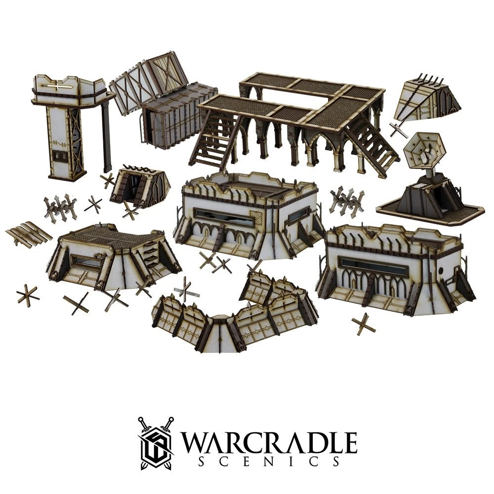 Warcradle Scenics Omega Defence Line Set 3 Warcradle Scenics Omega Defence Line Set