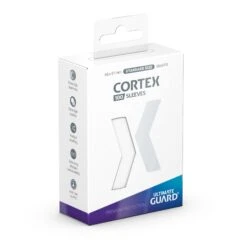 Ultimate Guard Cortex Deck Protectors Standard Ideal-Fit Matte 100ct 13 Ultimate Guard Cortex Deck Protectors Standard Ideal-Fit Matte 100ct -Board Games Shop White3D UGD011146 0001
