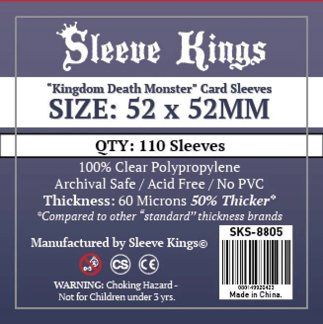 Sleeve Kings 8805 Square Mini KDM Gear Cards 52mm X 52mm (110) 3 Sleeve Kings 8805 Square Mini KDM Gear Cards 52mm X 52mm (110)