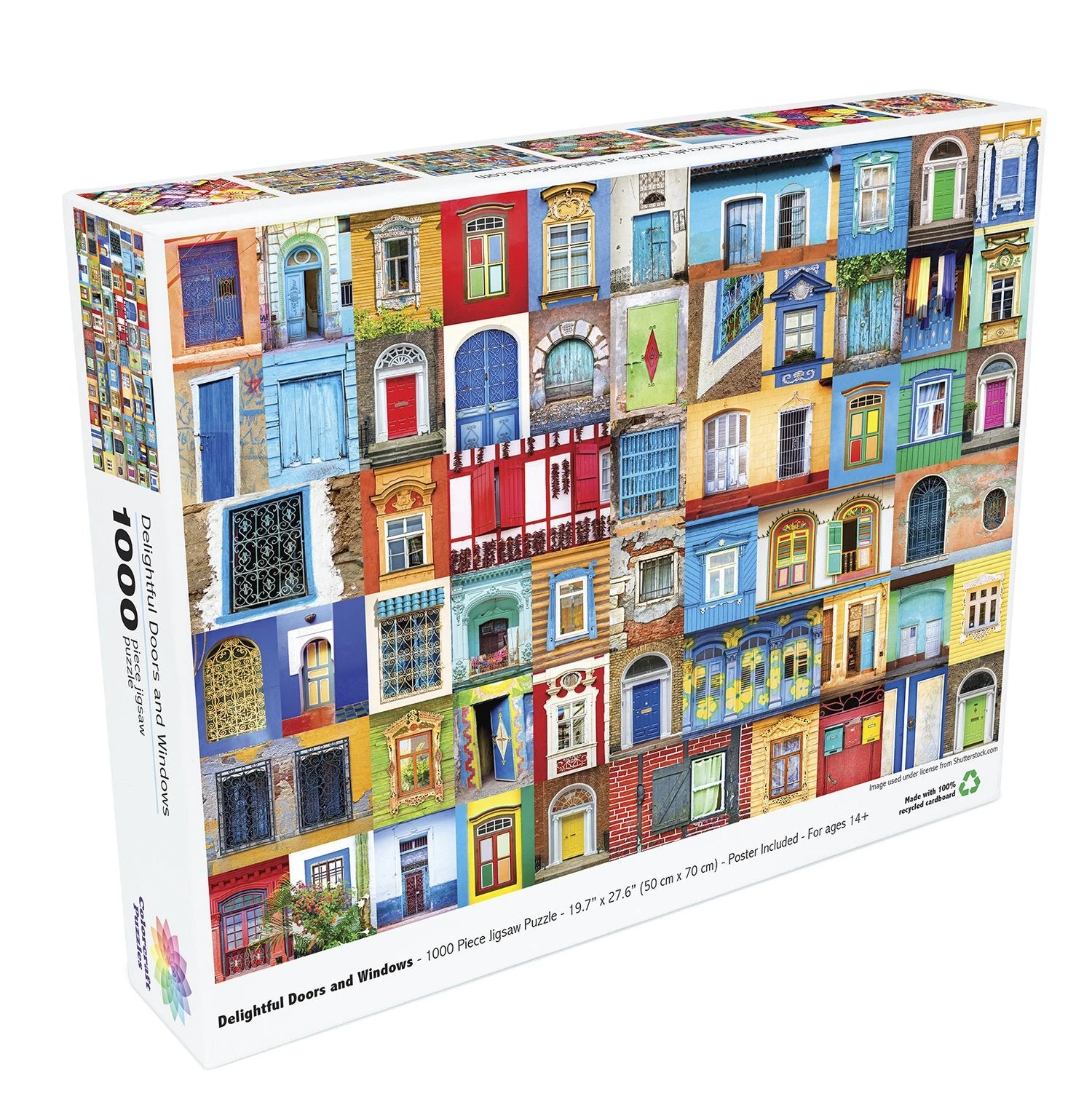Puzzle 1000 Delightful Doors And Windows 3 Puzzle 1000 Delightful Doors And Windows