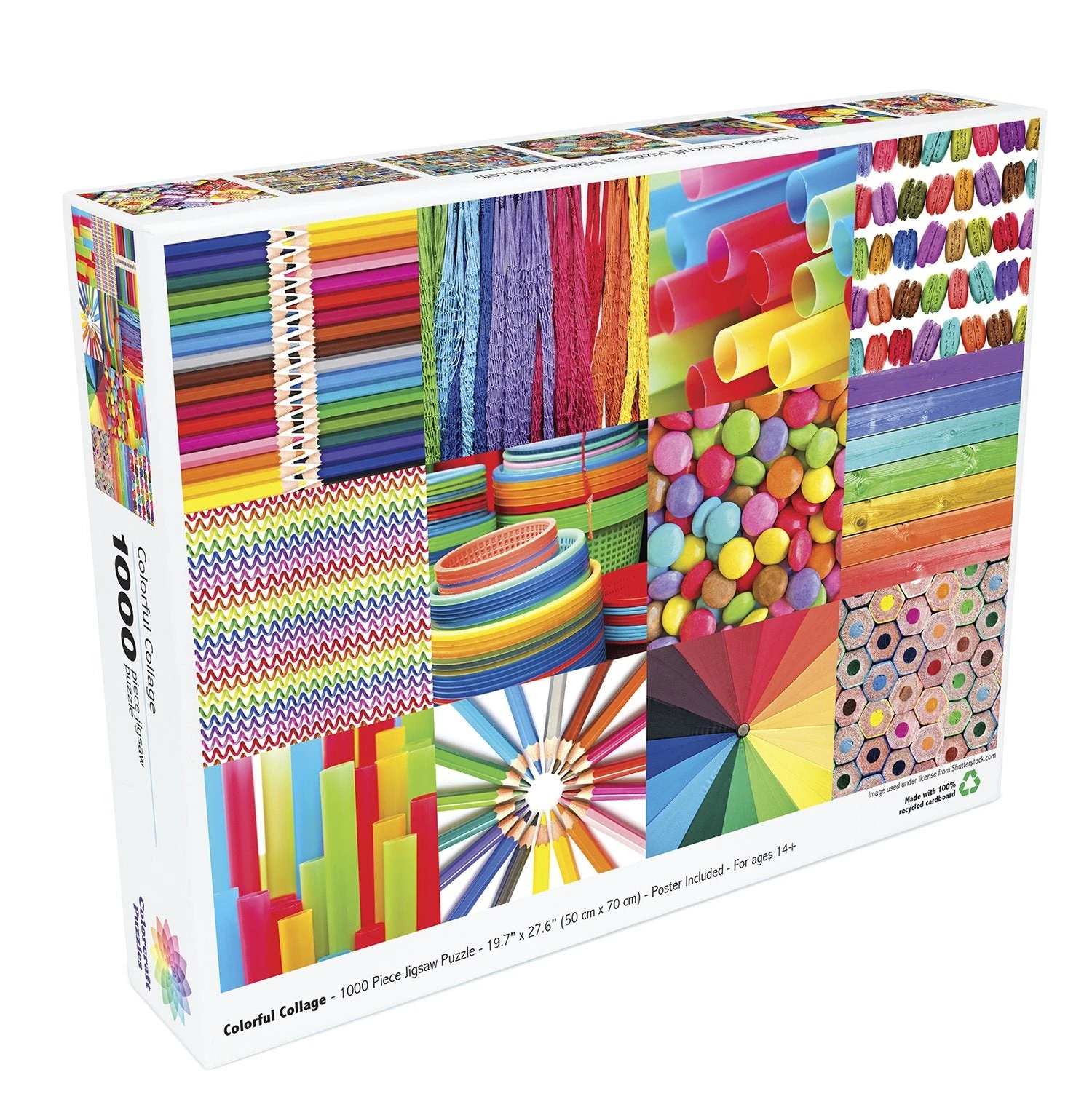 Puzzle 1000 Colorful Collage 3 Puzzle 1000 Colorful Collage