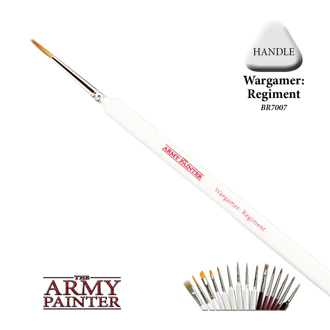 Army Painter Brush Wargamer 7007 Regiment 3 Army Painter Brush Wargamer 7007 Regiment