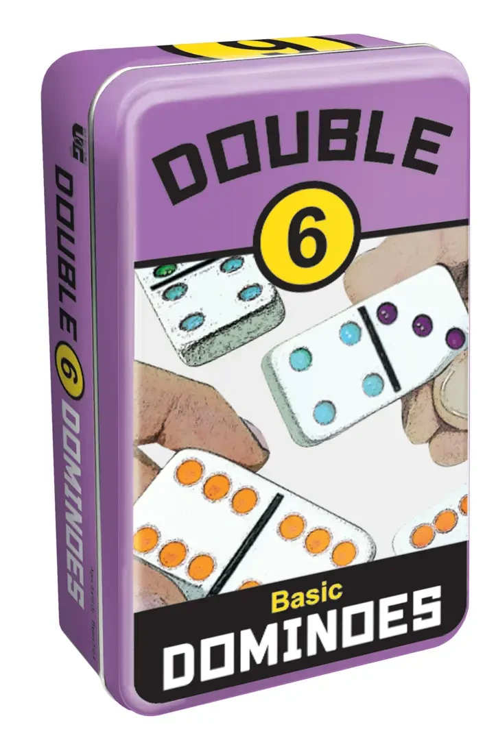 University Games Dominoes Double 6 In Tin 2 University Games Dominoes Double 6 In Tin