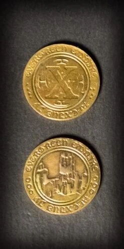 Upgrade Your Games Metal Coins Roman Numerials 12 Upgrade Your Games Metal Coins Roman Numerials -Board Games Shop coins gold grande c77d7d56 bebb 4da1 8979 a44b48d125ea